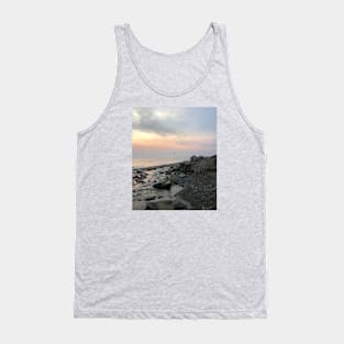 Sunset by the ocean Tank Top